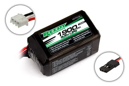 Team Associated - Reedy Life Pro Rx 1900Mah 6.6V Hump Style Receiver Battery 1
