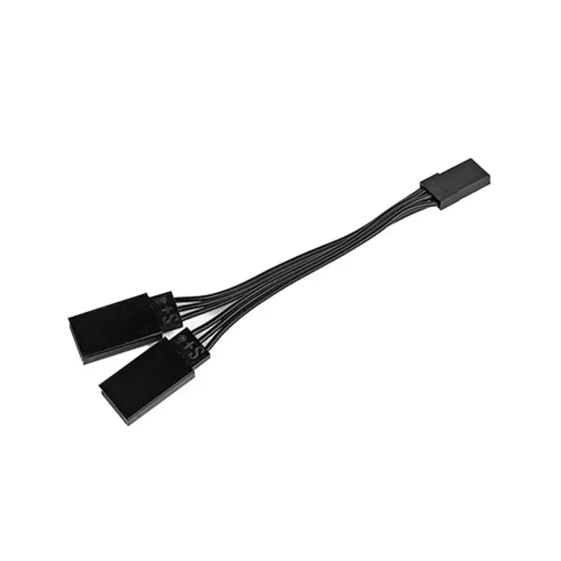 Team Associated - Reedy Power Rx/Servo Y-Connector 95Mm, Black 1