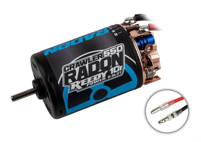 Team Associated - Reedy Radon 2 Crawler 550 10T 5-Slot 2270Kv Brushed Motor 1