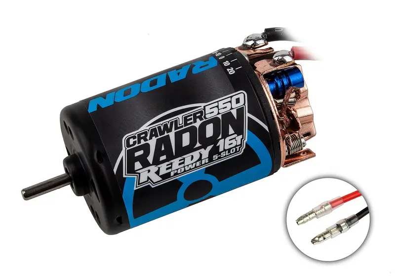 Team Associated - Reedy Radon 2 Crawler 550 16T 5-Slot 1450Kv Brushed Motor 1