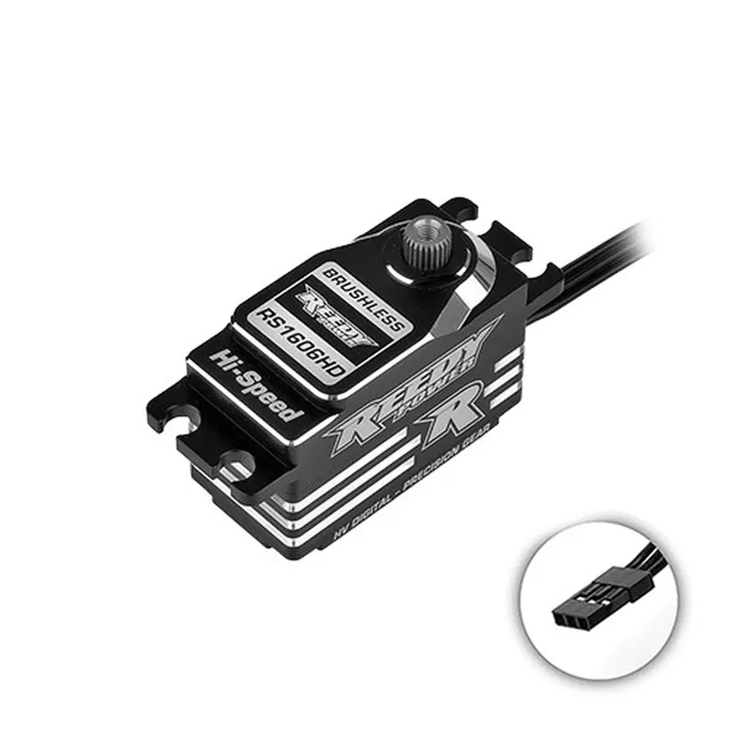 Team Associated - Reedy Rs1606hd Low-Profile Steel Gear Brushless Hi-Speed Hv Servo 1