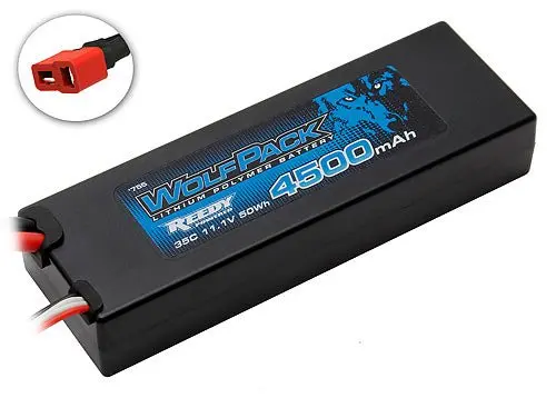 Team Associated - Reedy Wolfpack Lipo 4500Mah 35 C 11.1V Battery Pack 1