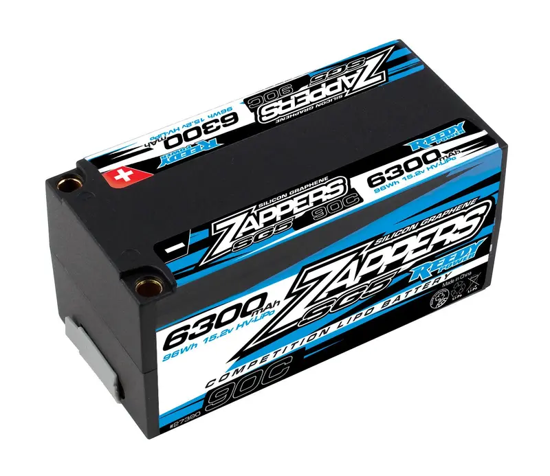 Team Associated - Reedy Zappers Sg5 6300Mah 90C 15.2V Hv-Lipo Shorty Battery 1