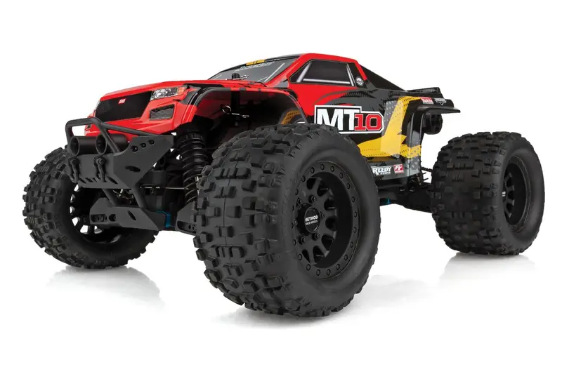 Team Associated - Rival Mt10 1/10 Scale Rtr Electric Brushless 4Wd Monster Truck V2, Red 1