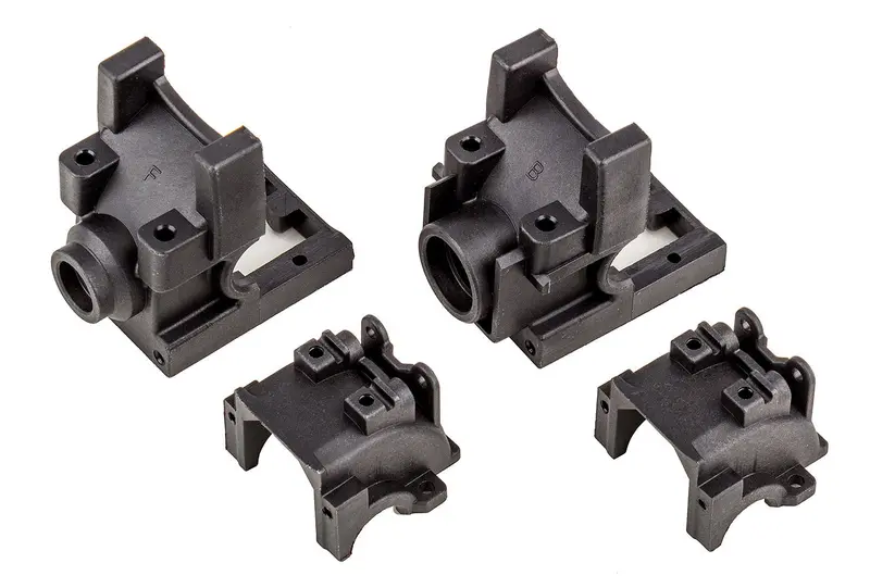 Team Associated - Rival Mt10 Front And Rear Gear Boxes 1