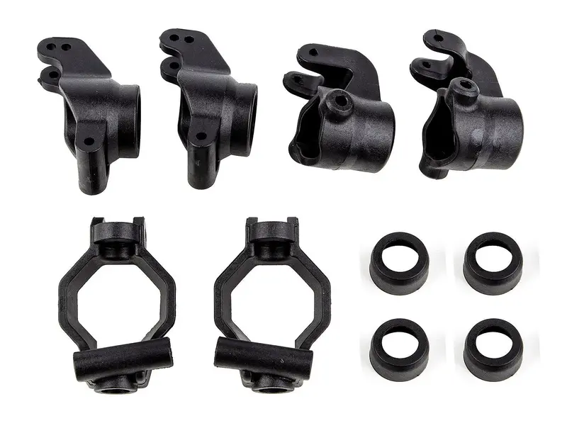 Team Associated - Rival Mt8 Caster Blocks, Steering Blocks, Rear Hubs Set 1