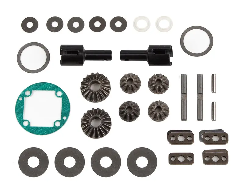 Team Associated - Rival Mt8 Front And Rear Differrential Rebuild Set 1