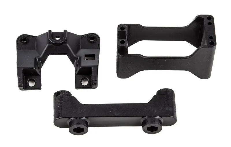 Team Associated - Rival Mt8 Servo Mount, Bellcrank Mount, Top Plate 1