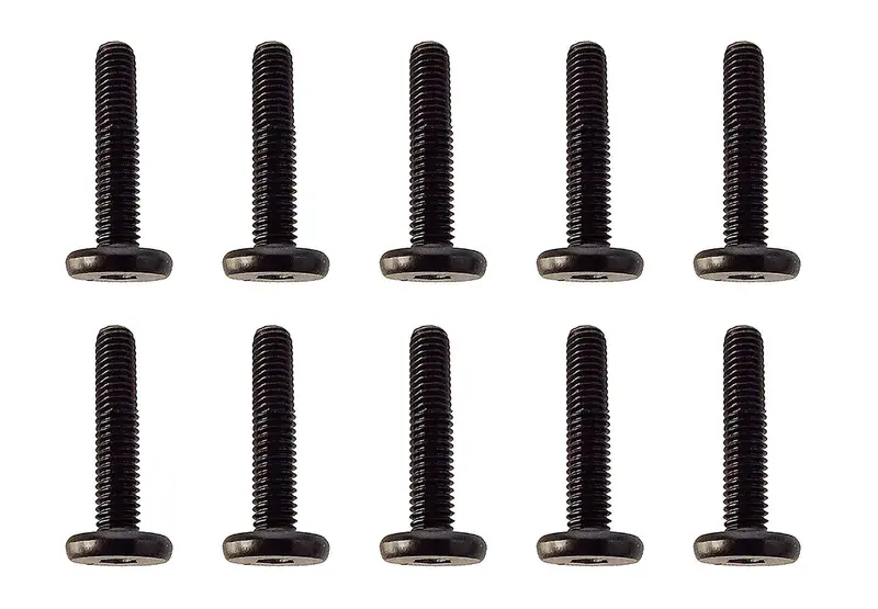 Team Associated - Screws, M3x0.5X16mm Lp Shcs, Black 1
