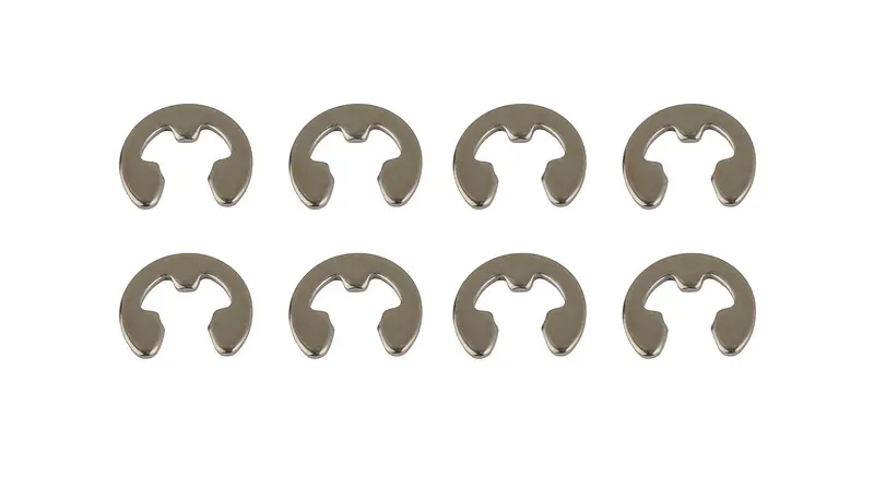 Team Associated - Shock Piston E-Clips, For Reflex 14T Or 14B 1