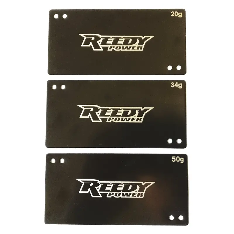 Team Associated - Shorty Battery Weight Set, 20G, 34G, 50G 1