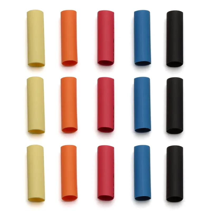 Team Associated - Shrink Tubing, 15Pcs (3Pcs Each Of 5 Colors) 1