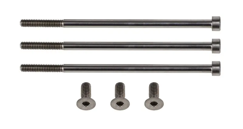 Team Associated - Sp5 Titanium Motor Screw Set (Qty 6) 1