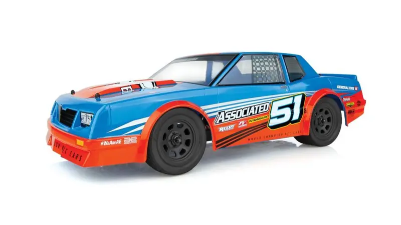 Team Associated - Sr10m Dirt Oval Rtr, Blue 1