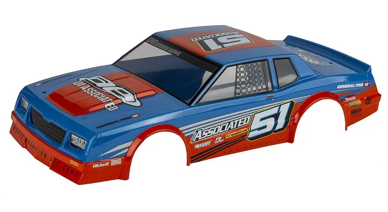 Team Associated - Sr10m Street Stock Body, Blue 1