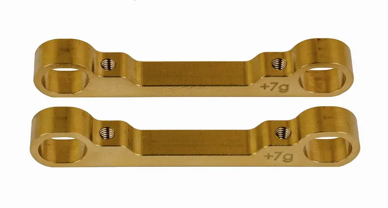 Team Associated - Tc7.1 Factory Team Brass Arm Mounts (Outer) 1