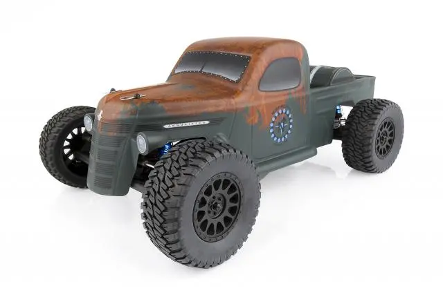 Team Associated - Trophy Rat Short Course Truck, Brushless, Rtr, 1/10 Scale, 2Wd, W/ Lipo Battery And Charger Combo 1