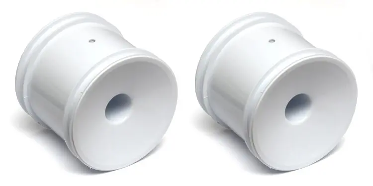 Team Associated - Truck Hex Wheel, White 1