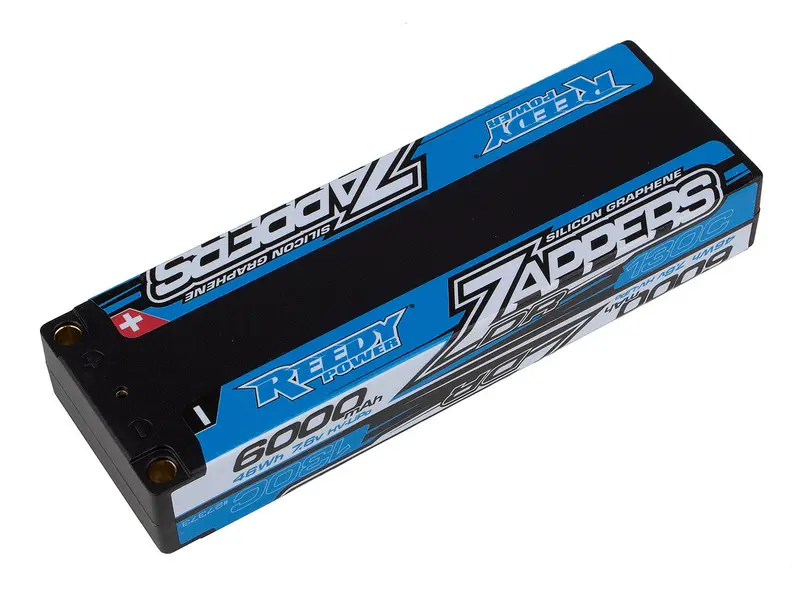 Team Associated - Zappers Dr 6000Mah 130C 7.6V High Voltage Lipo Battery 1