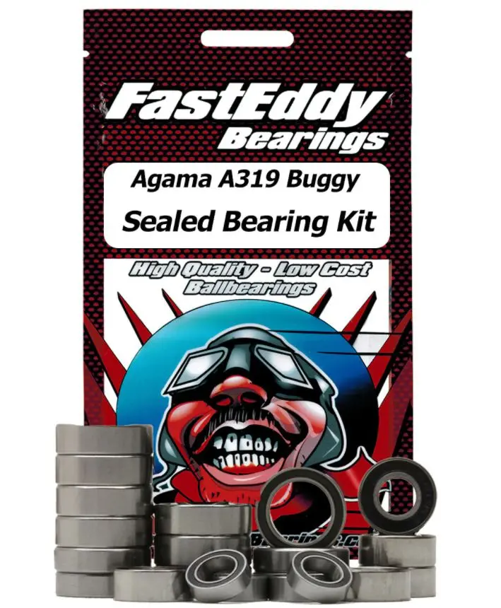 Team Fasteddy - Agama A319 Buggy Sealed Bearing Kit 1