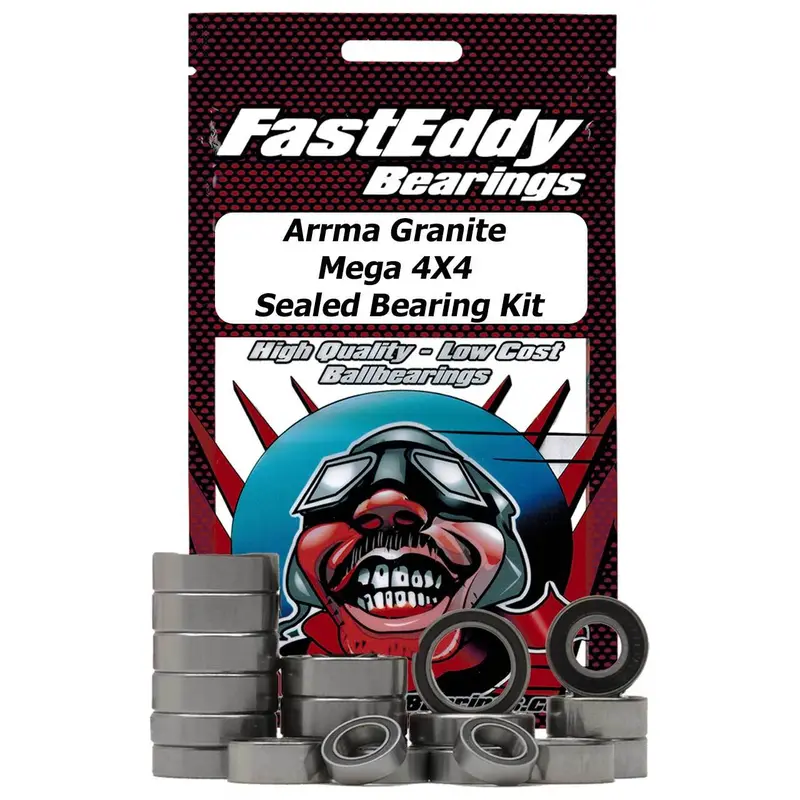 Team Fasteddy - Arrma Granite Mega 4X4 Sealed Bearing Kit 1