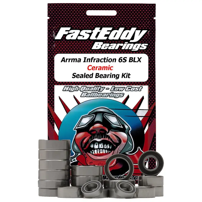 Team Fasteddy - Arrma Limitless 6S Blx Ceramic Sealed Bearing Kit 1