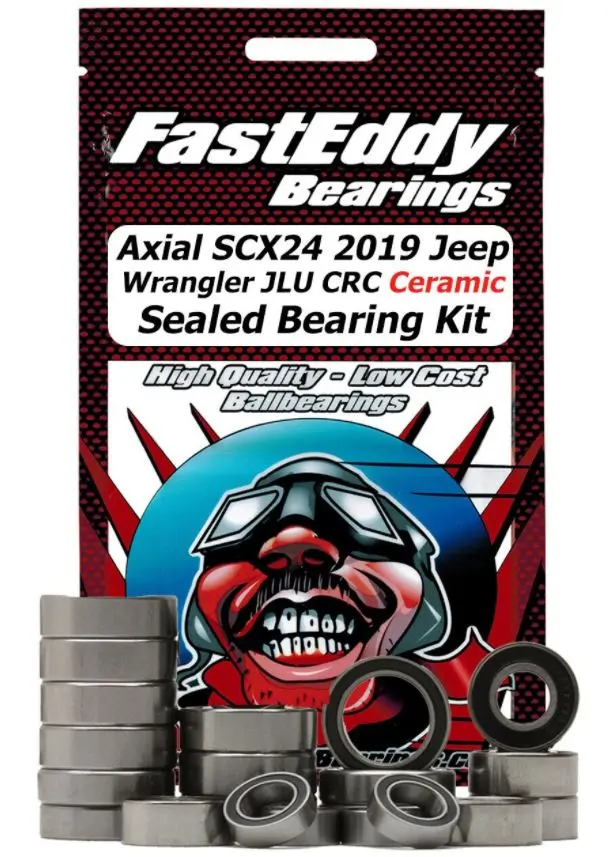 Team Fasteddy - Axial Scx24 2019 Wrangler Jlu Crc Ceramic Sealed Bearing Kit 1