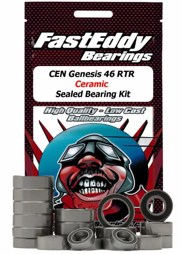 Team Fasteddy - Cen Genesis 46 Rtr Ceramic Sealed Bearing Kit 1