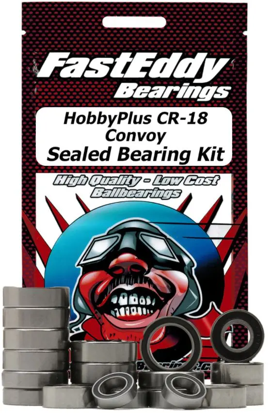Team Fasteddy - Hobbyplus Cr-18 Convoy Sealed Bearing Kit 1