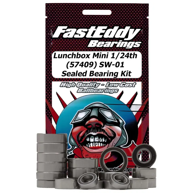 Team Fasteddy - Tamiya Lunchbox Mini 1/24Th Sw-01 Sealed Bearing Kit 1