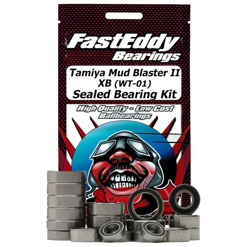 Team Fasteddy - Tamiya Mud Blaster Ii Xb (Wt-01, Item #57839) Sealed Bearing Kit 1