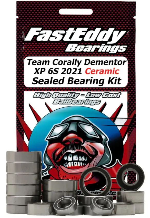 Team Fasteddy - Team Corally Dementor Xp 6S 2021 Ceramic Sealed Bearing Kit 1