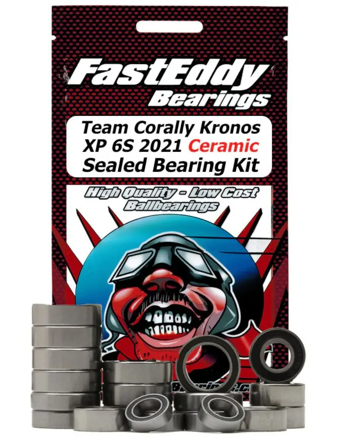 Team Fasteddy - Team Corally Kronos Xp 6S 2021 Ceramic Sealed Bearing Kit 1