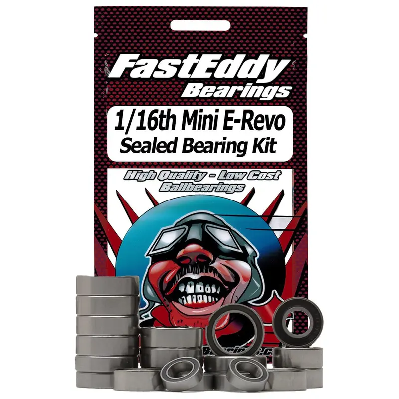 Team Fasteddy - Traxxas 1/16Th Mini E-Revo Sealed Bearing Kit 1
