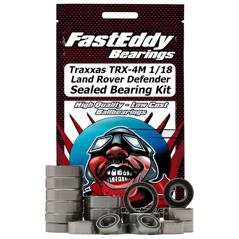Team Fasteddy - Traxxas Compatible Trx-4M 1/18 Land Rover Sealed Bearing Kit 1