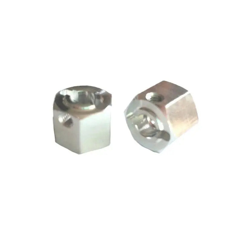Team Knk - (2) 12Mm X 8Mm Wide Aluminum Hexes With Hardware 1