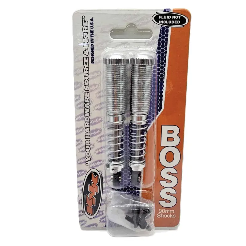 Team Knk - (2) 90Mm Boss Shock Natural 1