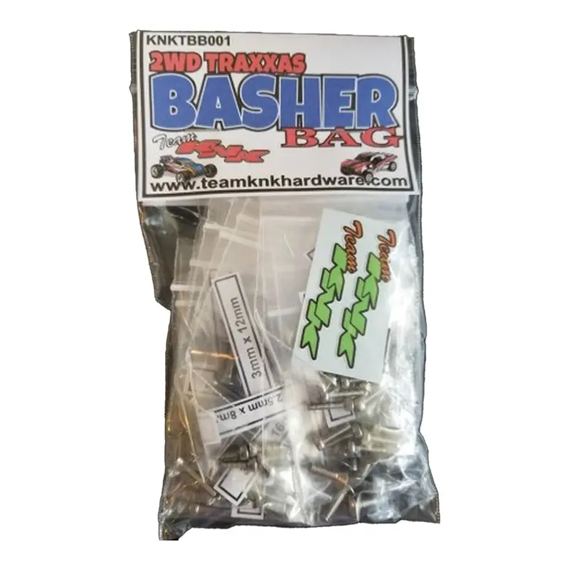 Team Knk - Stainless Hardware Kit For 1 Of 4 Traxxas 2Wd Vehicles (Stampede, Slash, Bandit Or Rustler) 1