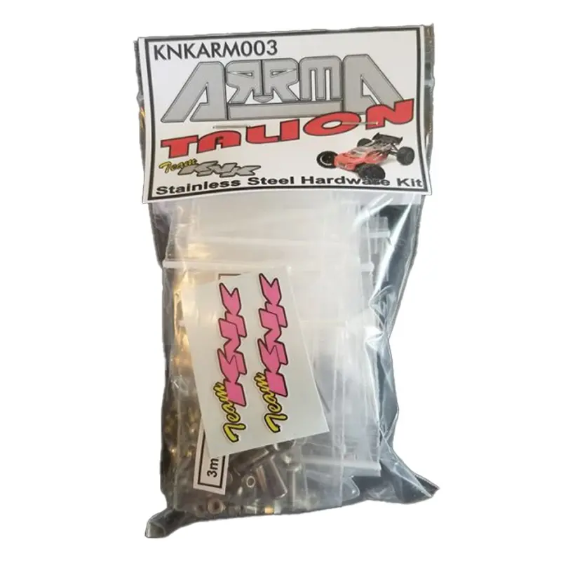 Team Knk - Stainless Hardware Kit For Arrma Talion 1