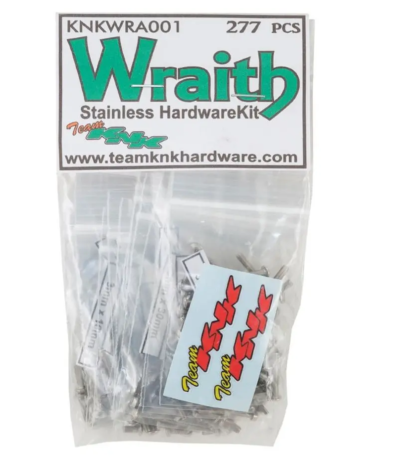 Team Knk - Stainless Hardware Kit For Axial Wraith 1