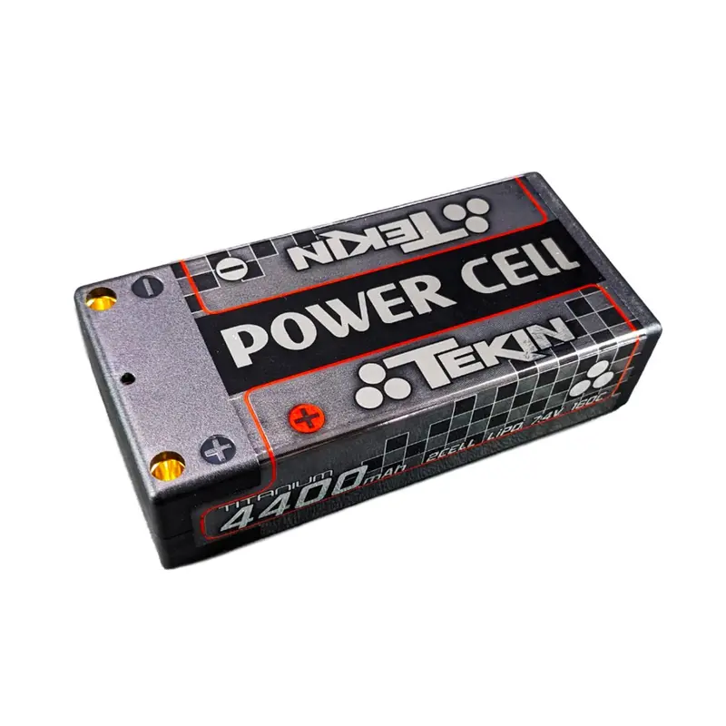 Tekin - 2S 4400Mah 160C Shorty 5Mm Bullets Titanium Lipo 1