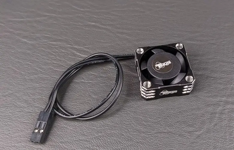 Tekin - Fan 25X25x10 Hiflow Black/ Silver, 2Pin 180Mm 1