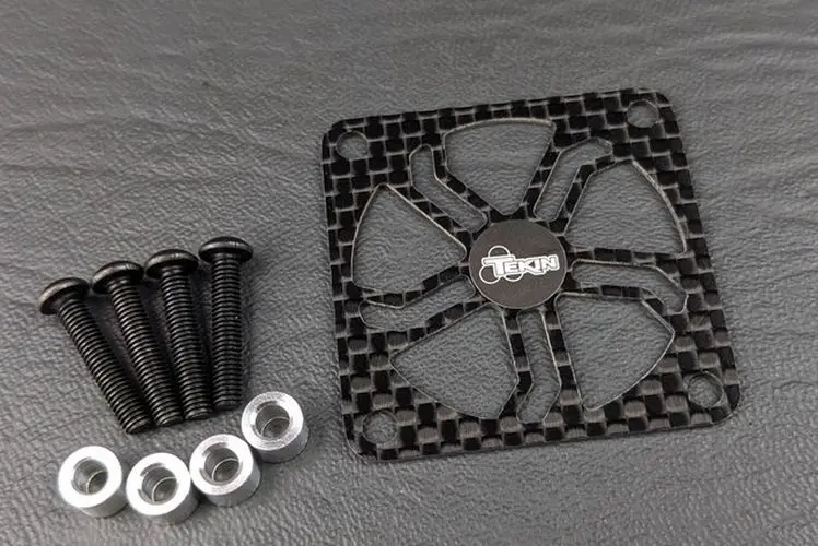 Tekin - Fan Cover 40Mm Graphite 1