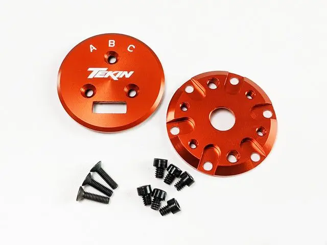 Tekin - Rpro4 Hd Bl Front Endbell / Rear Cap / Scr's 1