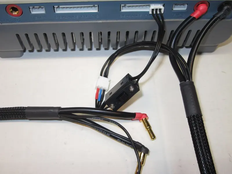 Tq Wire - 1 Cell / 2 Cell Complete Charging Cable Combo, For Icharger 1