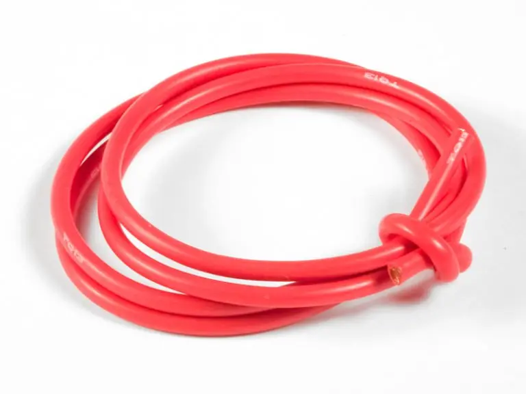Tq Wire - 13 Gauge Wire Silicone Wire Red (50') 1