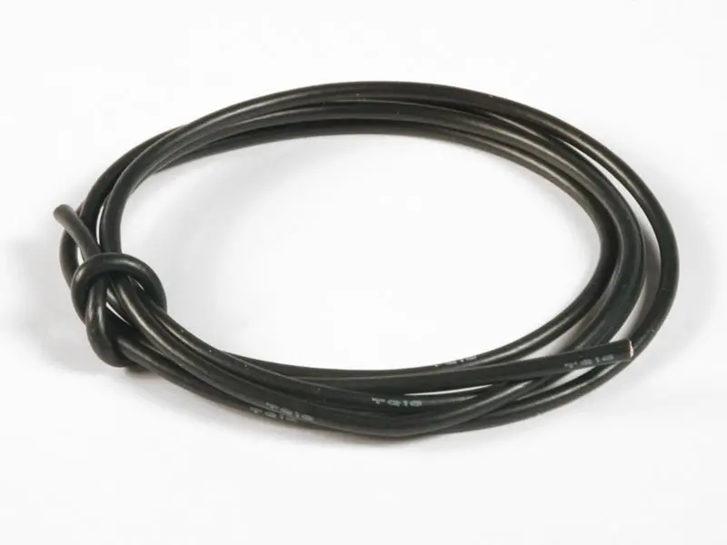 Tq Wire - 16 Gauge Super Flexible Wire- Black 3' 1