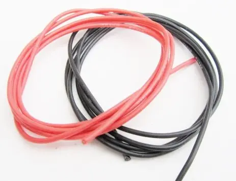 Tq Wire - 22 Gauge Super Flexible Wire- Black And Red 3' 1