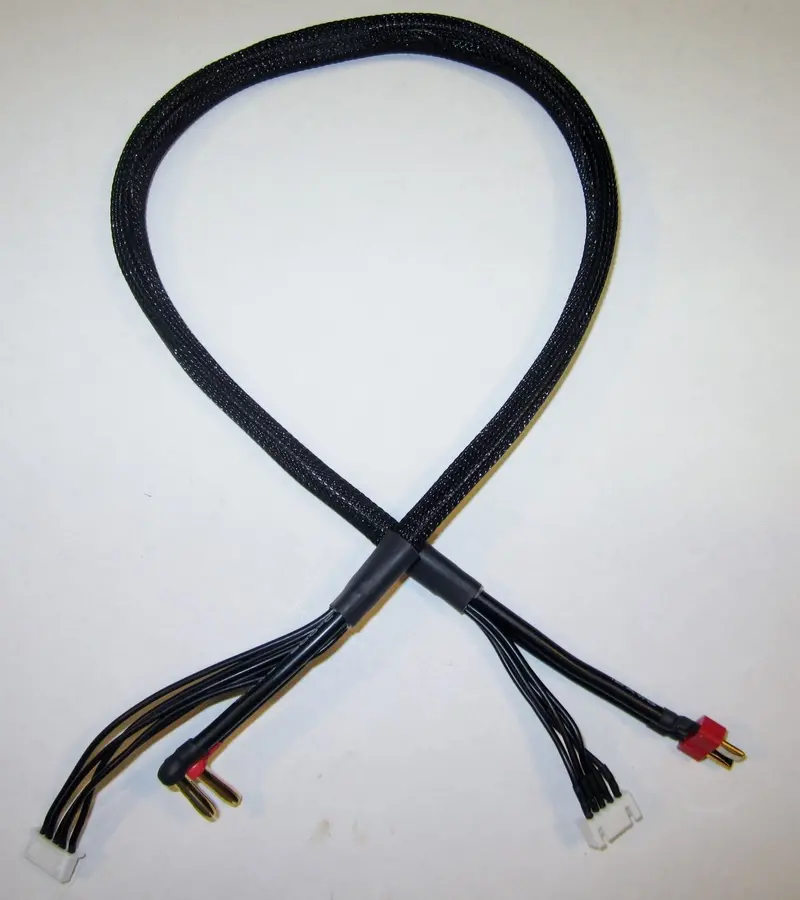 Tq Wire - 4S Charge Cable W/ Deans Plug (2') 1