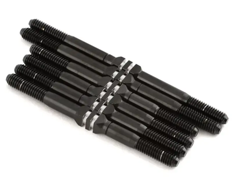 Whitz Racing - Custom Works Outlaw 4 - Hypermax 3.5Mm Titanium Turnbuckle Kit, Black 1